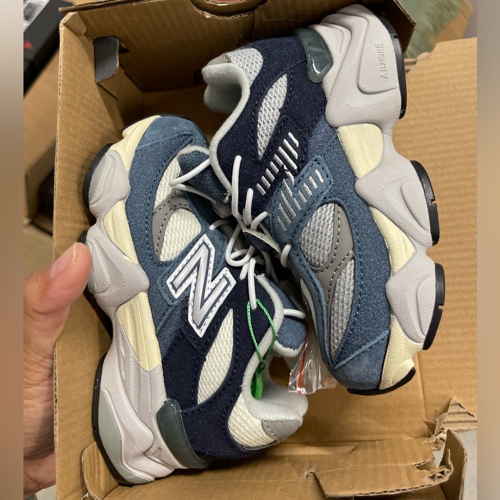 Baby / Toddler New Balances Blue and Gray Sneakers